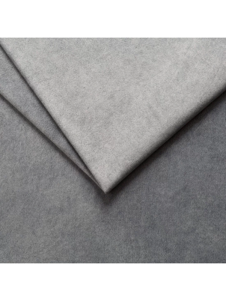 Orthopedic bed for a dog SONO Velvet Waterproof Light Grey