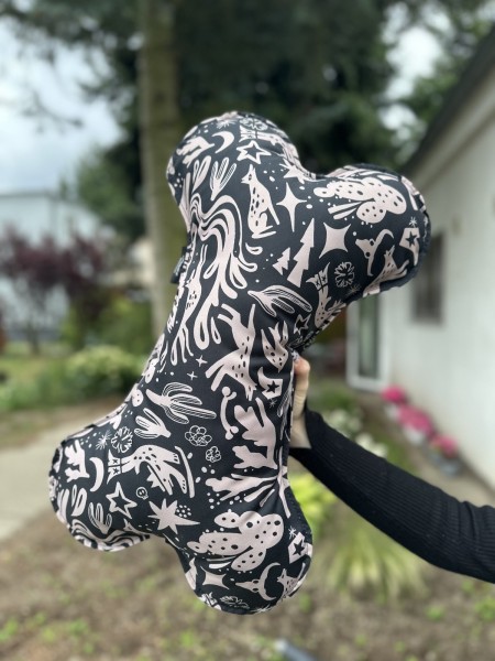 Cube Pillow for Dogs WestWOOF story roz. S/M