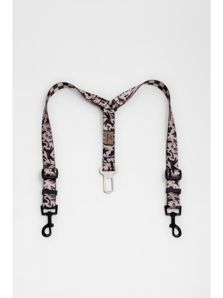 Pas bezpieczeństwa dla psa - dw&oacute;jnik WestWOOF Story