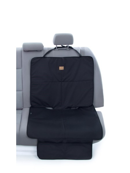 Car seat protector for kid isofix booster seat Mono Black