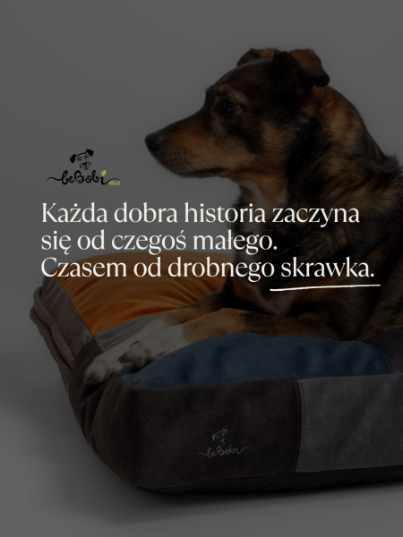 Navajo - Legowisko dla psa z upcyclingu &ndash; unikatowy patchwork z tkanin welurowych roz. S