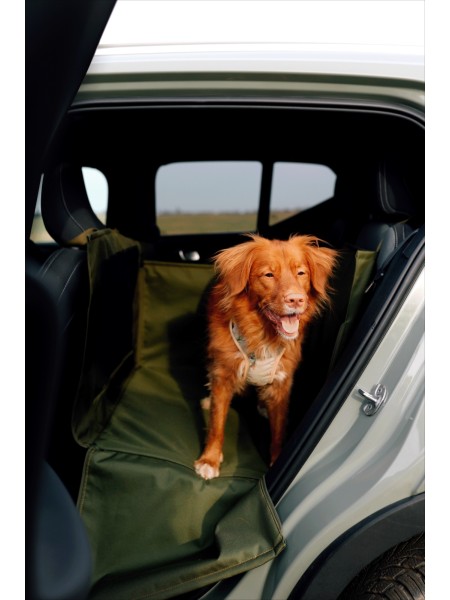 Dengu 2/3 car seat cover for dog Olive green