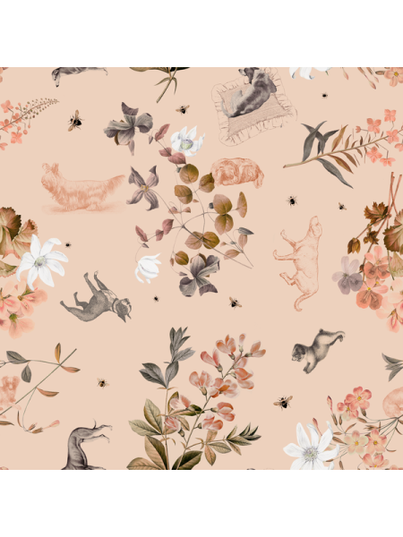 Kick mat with pockets for kids FlowerHAUer