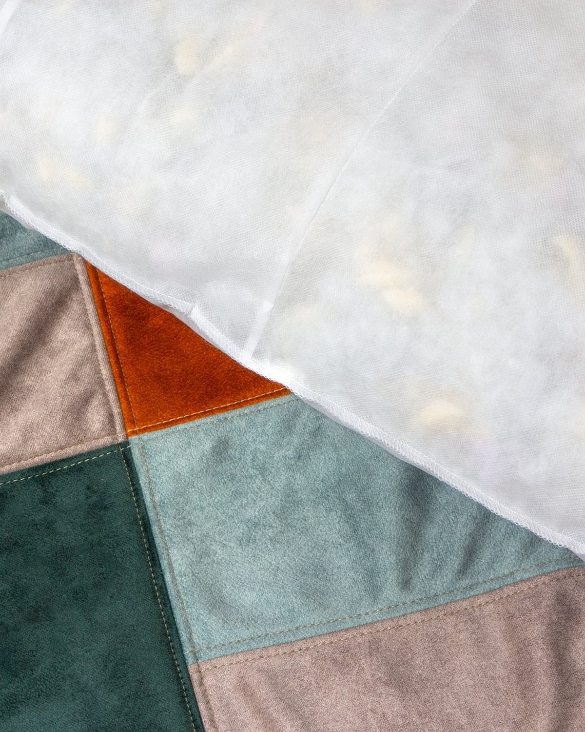 Navajo — unikatowy patchwork z tkanin płaszczowych