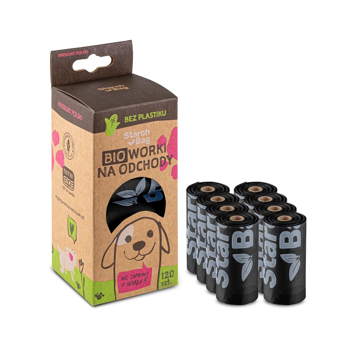 Ośmiopak 8x15 BIOworki na odchody -