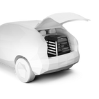 Klatka dla psa do bagażnika z obniżoną podłogą Thule® Allax threshold – crash test, TÜV certyfikat