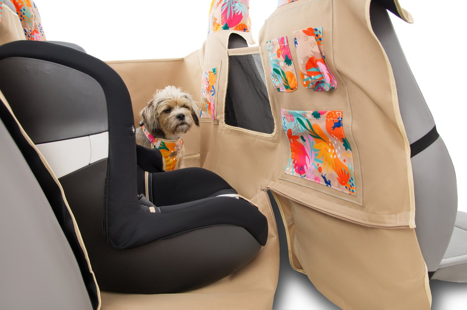 Mata samochodowa dla dziecka i psa (pod fotelik IsoFix)