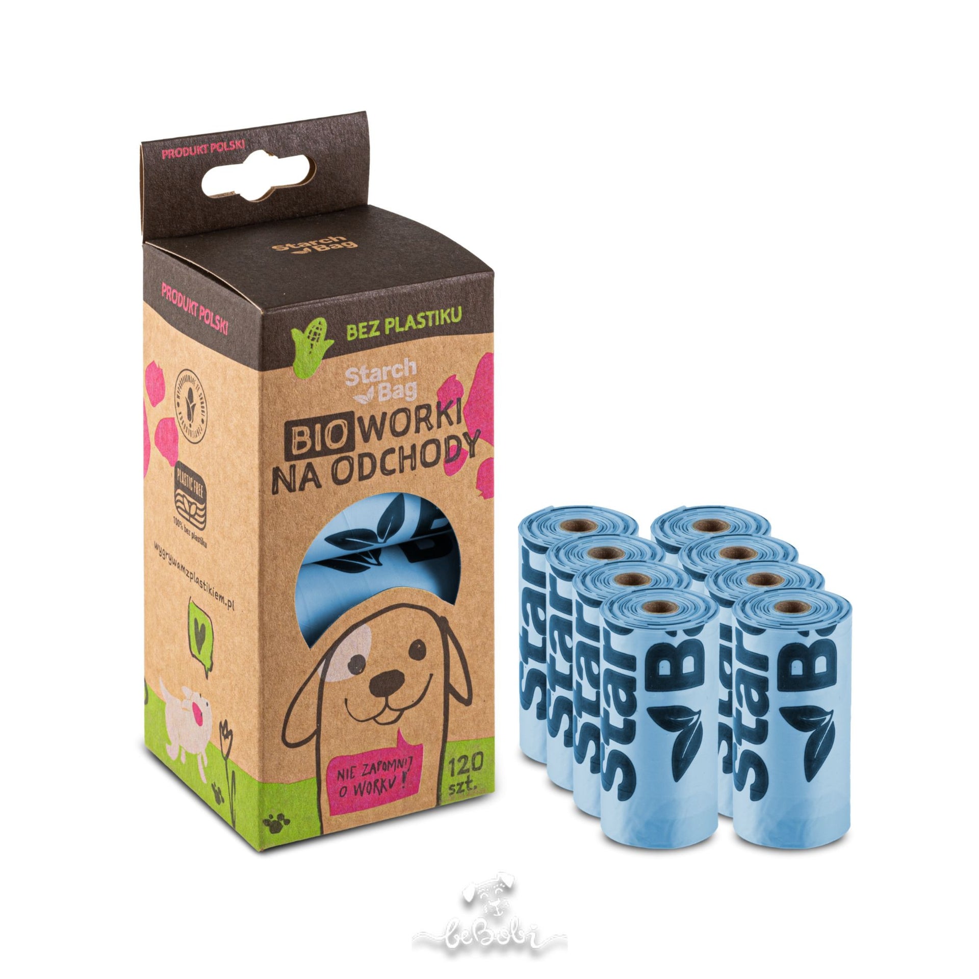 Ośmiopak 8x15 BIOworki na odchody -