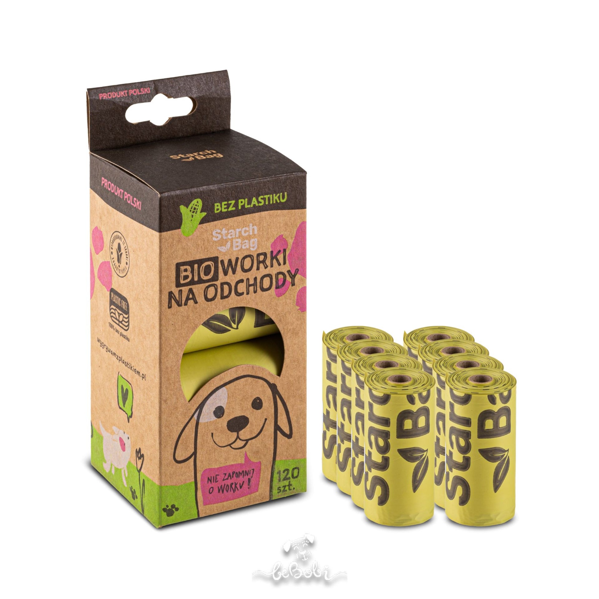 Ośmiopak 8x15 BIOworki na odchody -