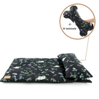 Costa — travel bed with a cube pillow