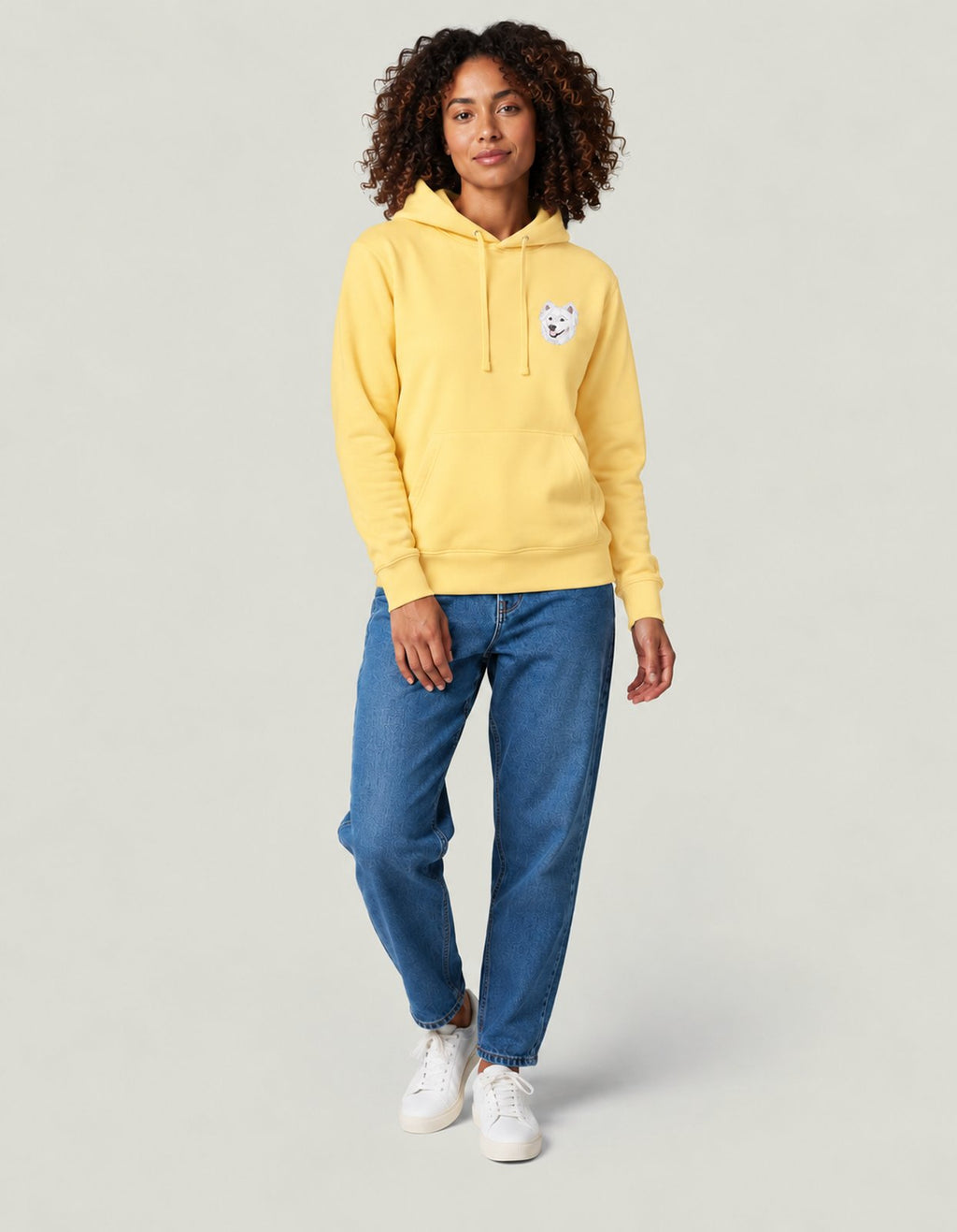 Sweatshirt with personalized pet embroidery from a photo