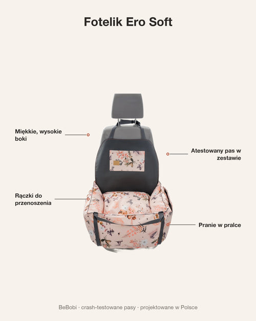Fotelik Ero Soft — najważniejsze cechy