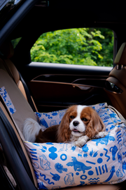 "Ero Soft" dog car seat WITH SEAT BELT