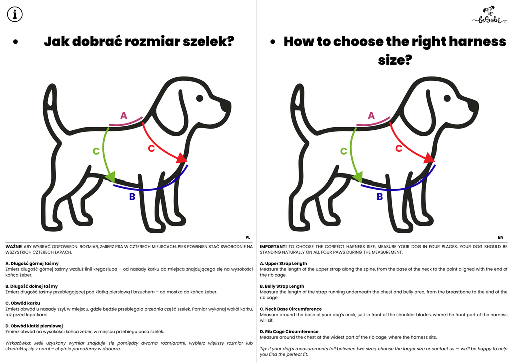 Guard Dog Harness - Colors to Choose From