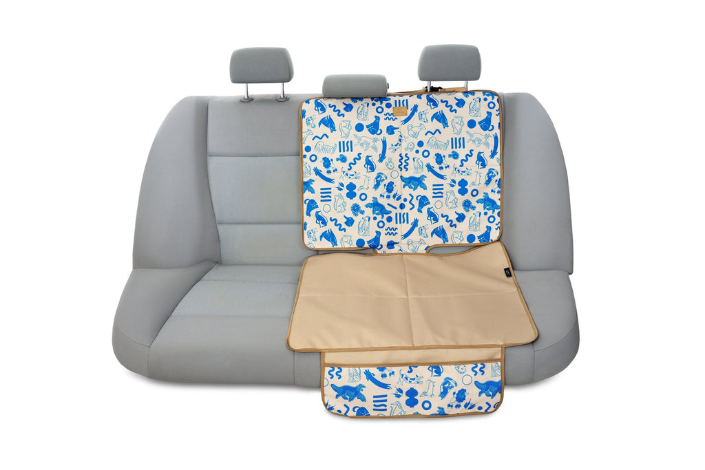 Mata ochraniacz kanapy pod fotelik isofix dla dziecka