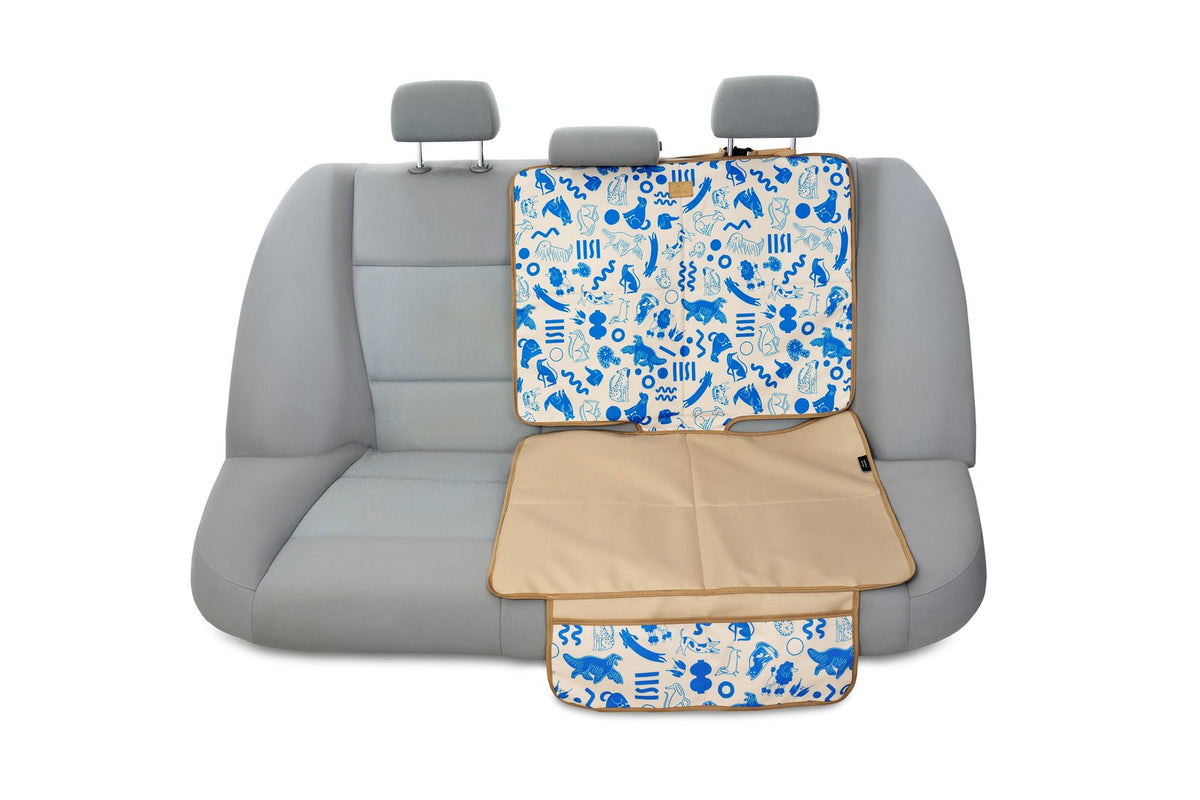 Mata ochraniacz kanapy pod fotelik isofix dla dziecka