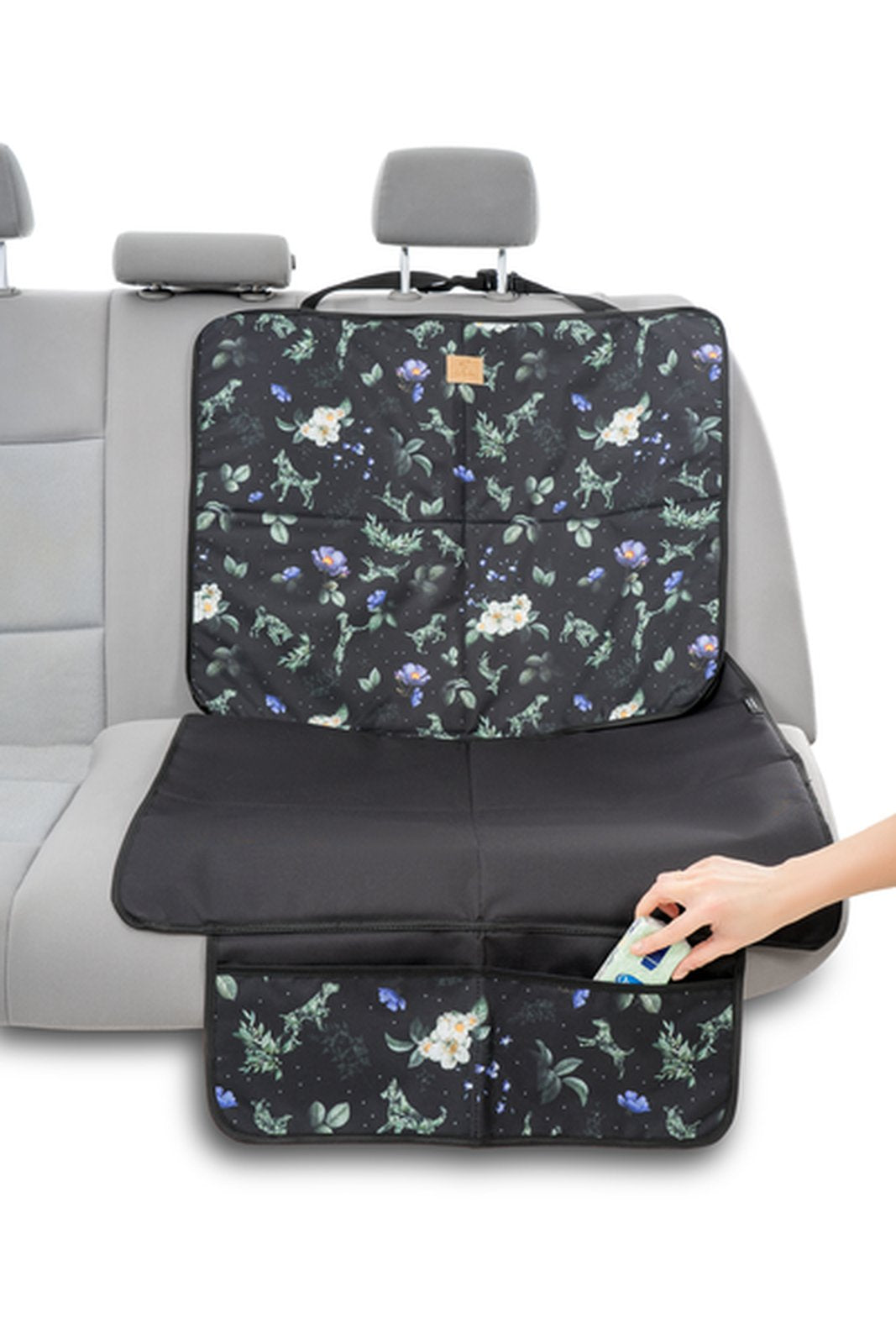 Mata ochraniacz kanapy pod fotelik isofix dla dziecka