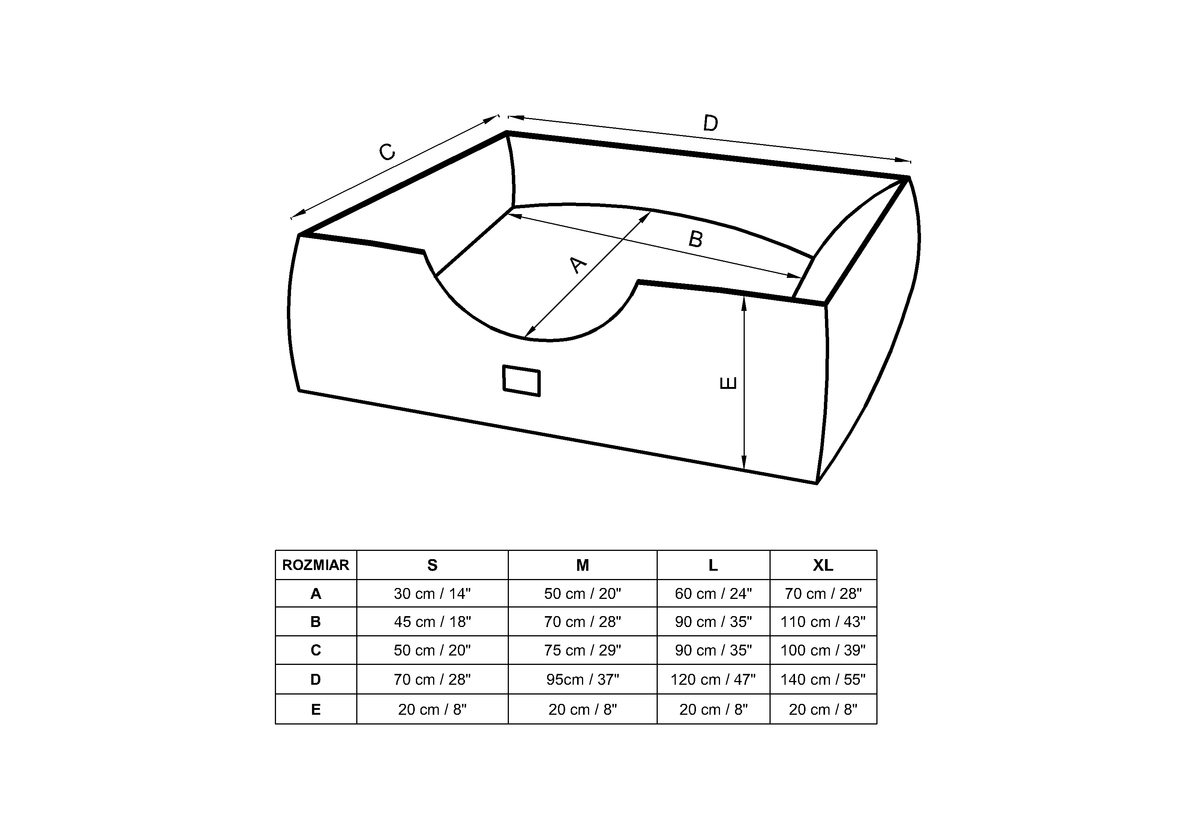 Cover for MOE pet bed for dog - WATERPROOF VELVET - COLORS